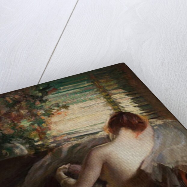 The Venetian Blind by Edmund Charles Tarbell