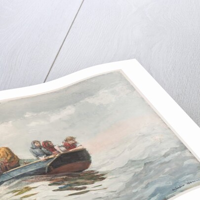 Crab Fishing by Winslow Homer