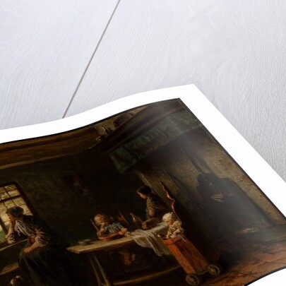 The Anxious Family by Jozef (1824-1911) Israels