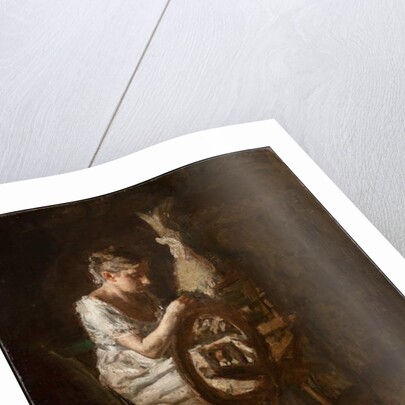 The Spinner by Thomas Cowperthwait Eakins