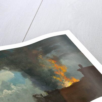 The Conflagration by Albert Bierstadt