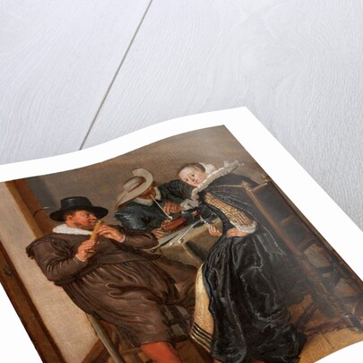 Merry Company with Flutist by Dirck Hals