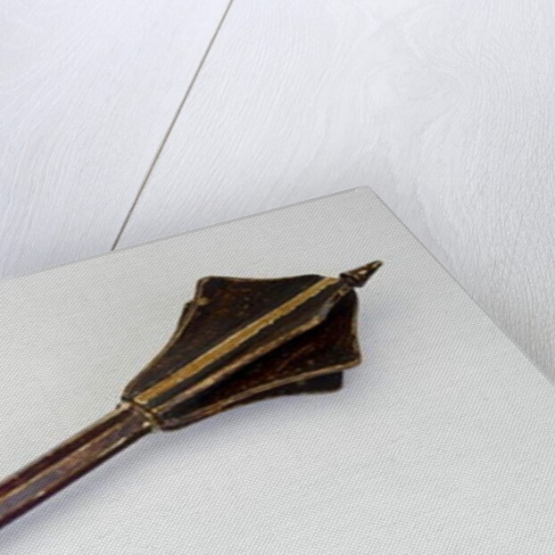 Ceremonial Mace, probably for the 'Giuco del Ponte' by Italian School