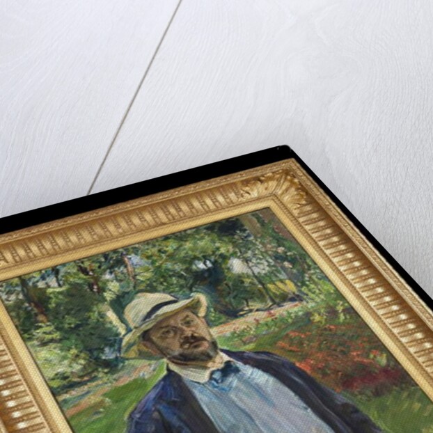 A Self-Portrait in the Garden at Godramstein, 1910 by Max Slevogt