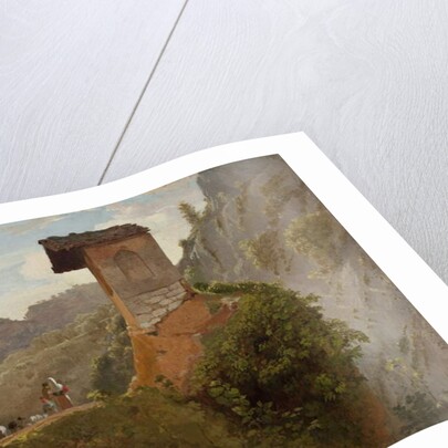 Sketch for the Chapel of the Virgin at Subiaco, 1830 by Samuel Finley Breese Morse