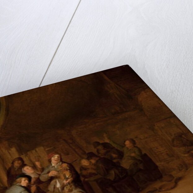 Figures smoking and playing music in an inn, c.1640 by Jan Miense Molenaer