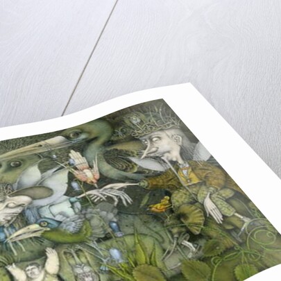 King Twig and Queen Crinkle, 1979 by Wayne Anderson