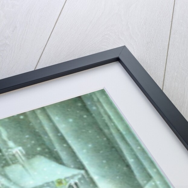 Thumbelina and Mouse in Snow by Wayne Anderson