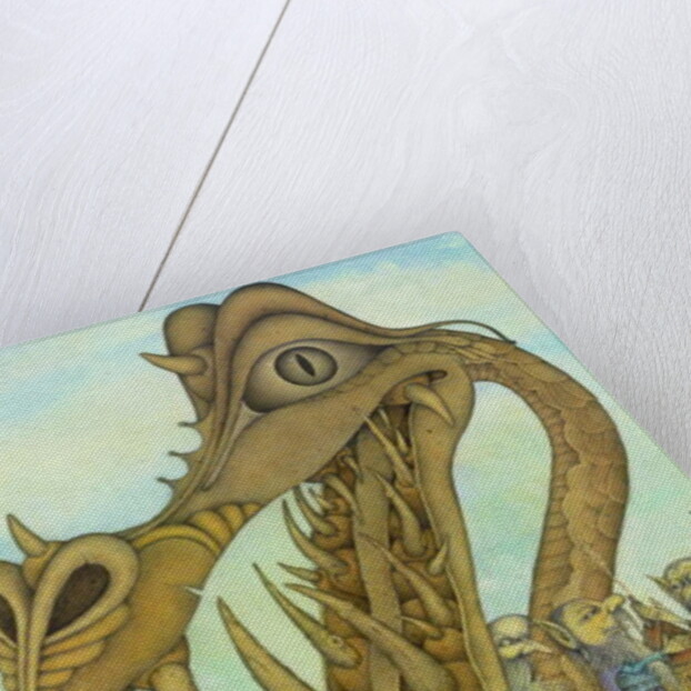 Creation of a Dragon, 1983 by Wayne Anderson