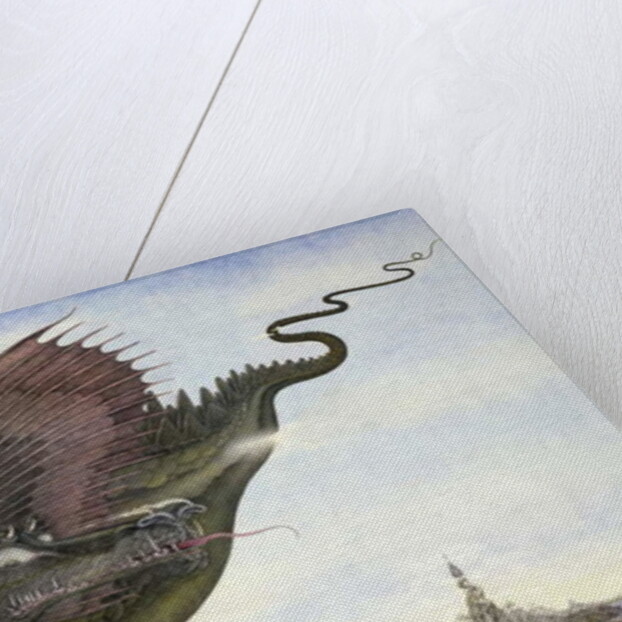 Dragon in Flight, 1979 by Wayne Anderson