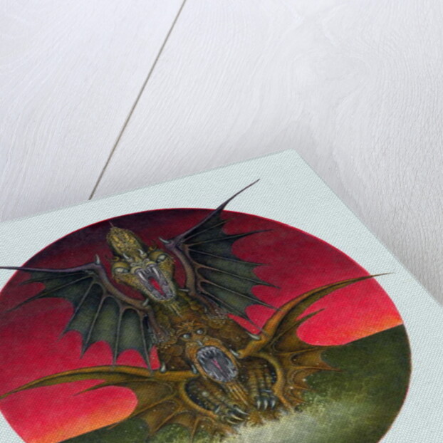 Mating Dragons, 1979 by Wayne Anderson