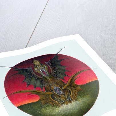 Mating Dragons, 1979 by Wayne Anderson