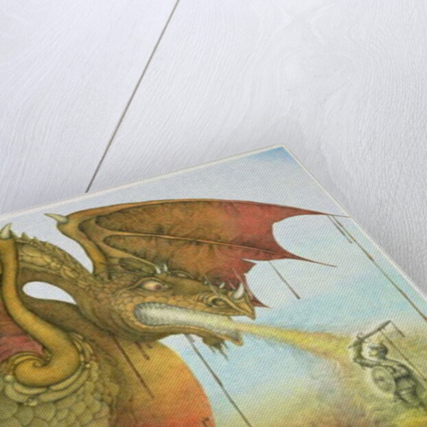 St George and the Dragon, 1979 by Wayne Anderson