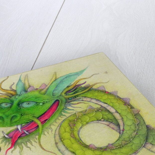 The Blue Eared Dragon, 2000 by Wayne Anderson