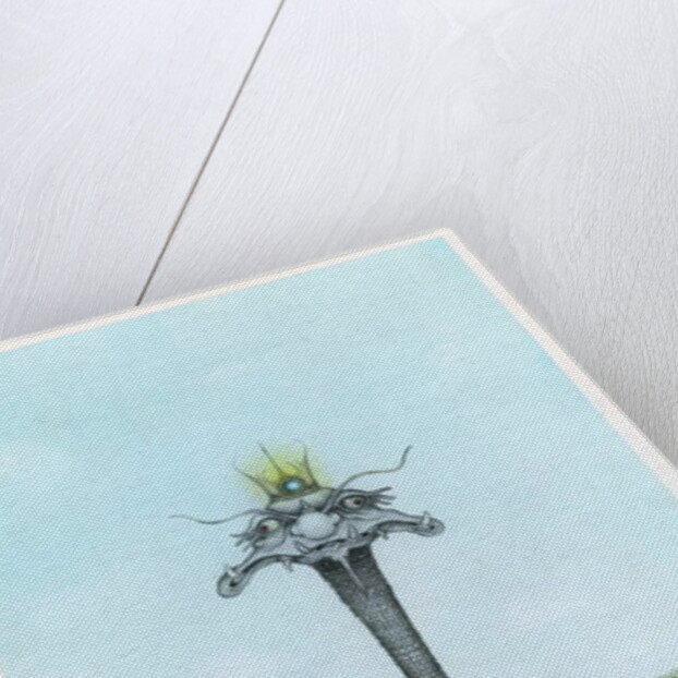 The Snake King, 1982 by Wayne Anderson