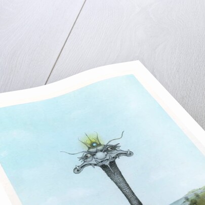 The Snake King, 1982 by Wayne Anderson