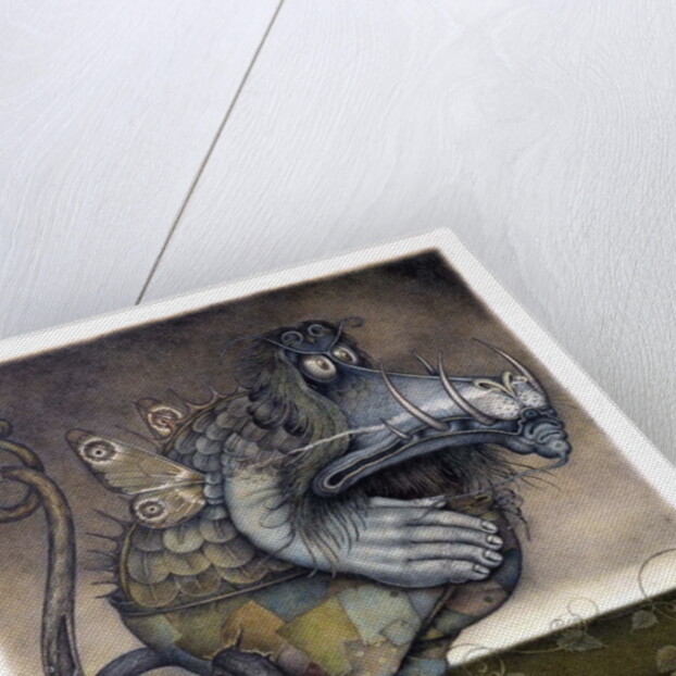 Megalump Stomped Off, 1979 by Wayne Anderson