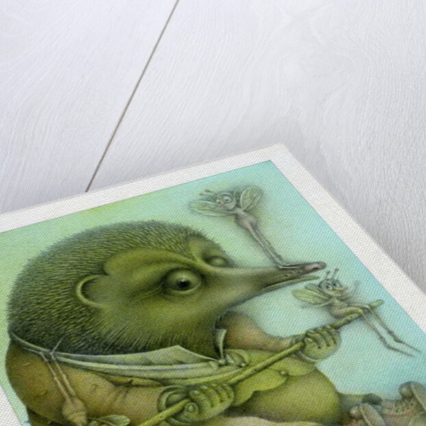 Balancing Hedgehog and Friends, 2003 by Wayne Anderson