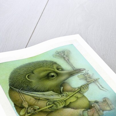 Balancing Hedgehog and Friends, 2003 by Wayne Anderson