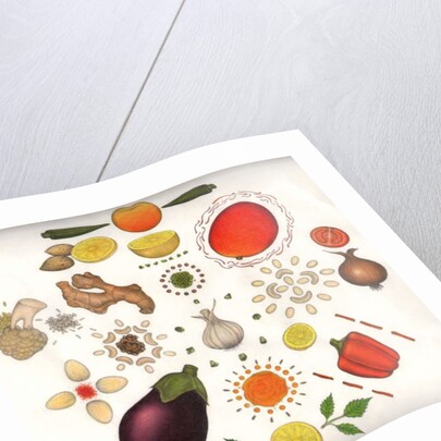 Fruit and Vegetables, 1988 by Wayne Anderson