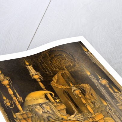 The Man in the Moon, 1983 by Wayne Anderson