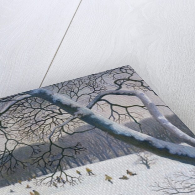 Tobogganing at the Golf Course by Bell-Currie Walter