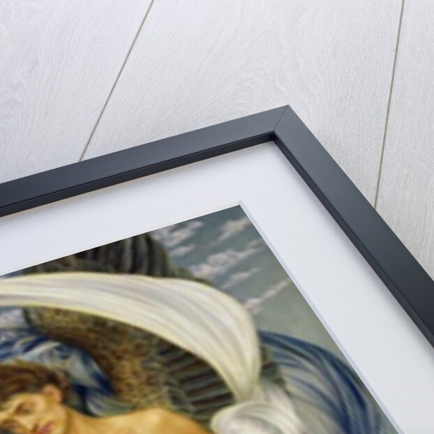 Boreas and Oreithyia, 1896 by Evelyn De Morgan