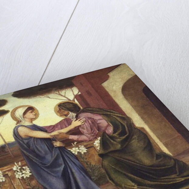 Salutation or The Visitation, 1883 by Evelyn De Morgan