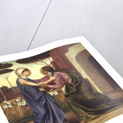 Salutation or The Visitation, 1883 by Evelyn De Morgan