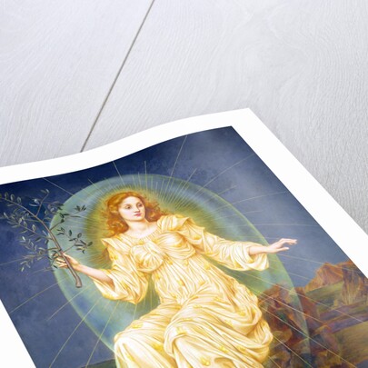 Lux in Tenebris, 1895 by Evelyn De Morgan