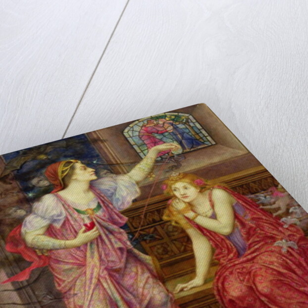 Queen Eleanor and Fair Rosamund, c.1901-1902 by Evelyn De Morgan