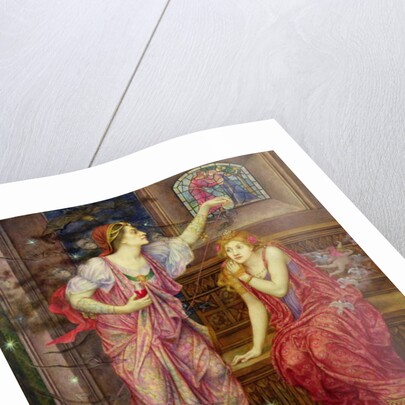 Queen Eleanor and Fair Rosamund, c.1901-1902 by Evelyn De Morgan
