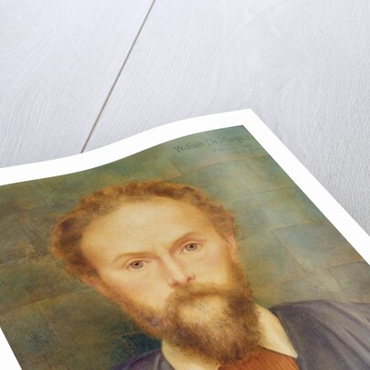 Portrait of William de Morgan, 1893 by Evelyn De Morgan