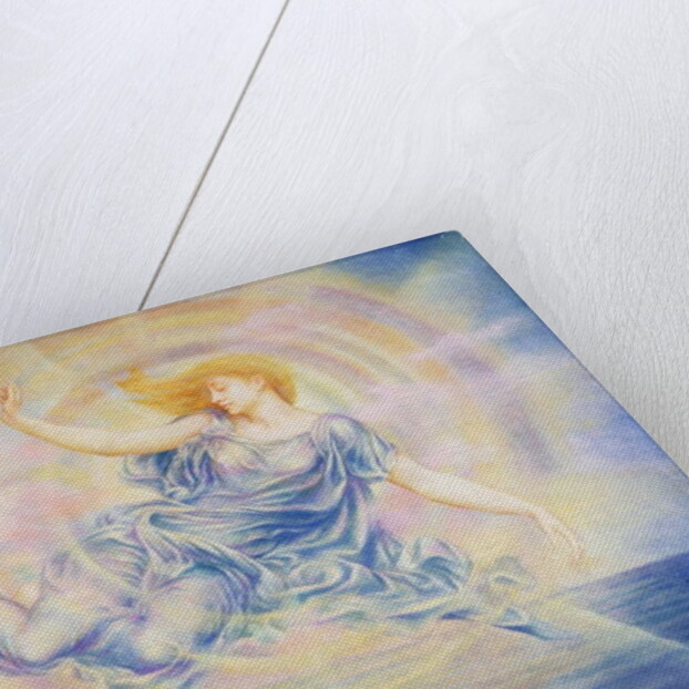 Evening Star over the Sea by Evelyn De Morgan