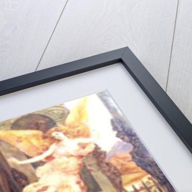 Blindness and Cupidity Chasing Joy from the City, 1897 by Evelyn De Morgan