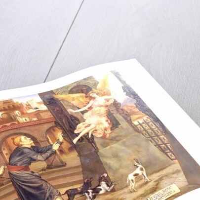 Blindness and Cupidity Chasing Joy from the City, 1897 by Evelyn De Morgan