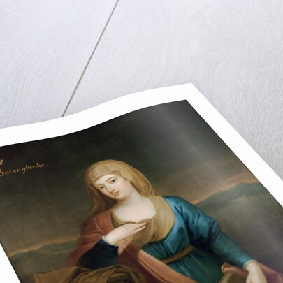 Portrait of Marie Claire Deschamps de Marcilly by Enoch Seeman