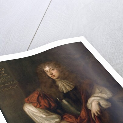 Portrait of John Wilmot 2nd Earl of Rochester by Peter (after) Lely