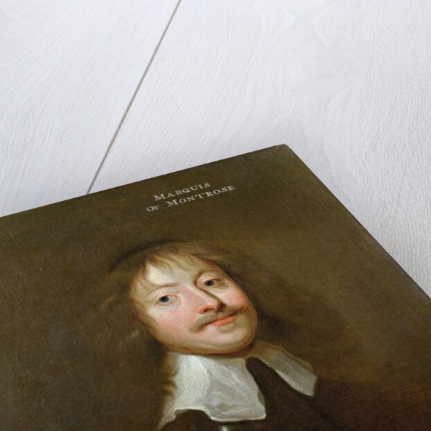 Portrait of James Graham 1st Marquis of Montrose, c.1640 by English School