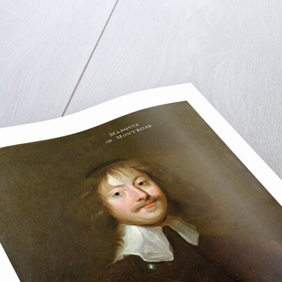Portrait of James Graham 1st Marquis of Montrose, c.1640 by English School