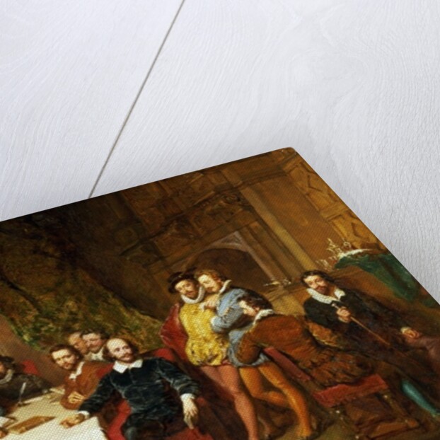 Shakespeare and his Friends at the Mermaid Tavern, 1850 by John Faed