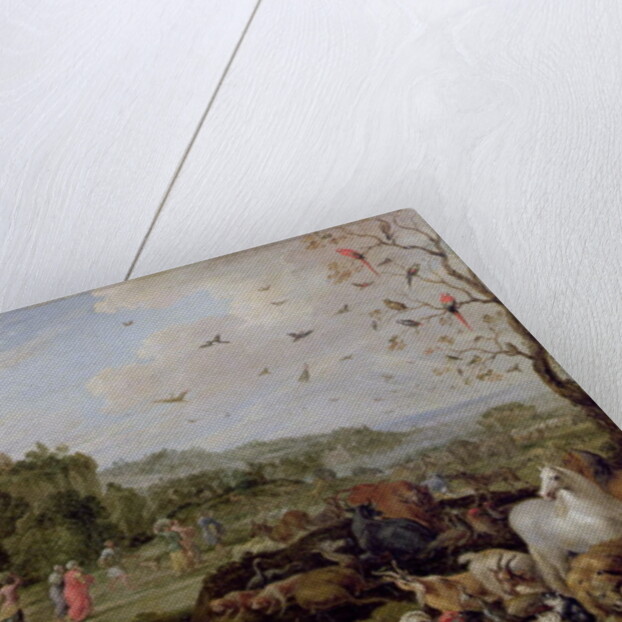 Noah entering the Ark by Lambert de Hondt