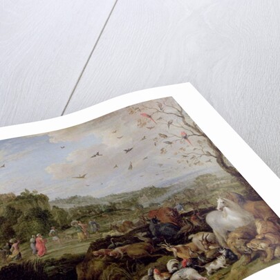 Noah entering the Ark by Lambert de Hondt