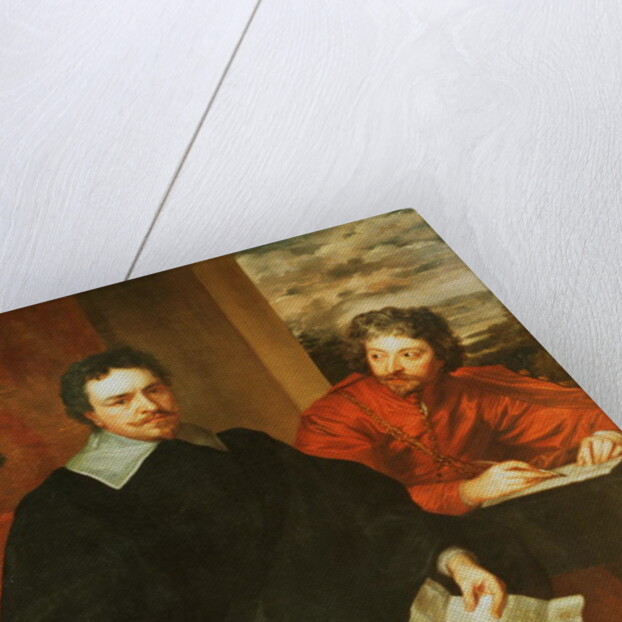 Thomas Wentworth, Earl of Strafford and his Secretary, Sir Philip Mainwaring 1640 by Anthony van (after) Dyck