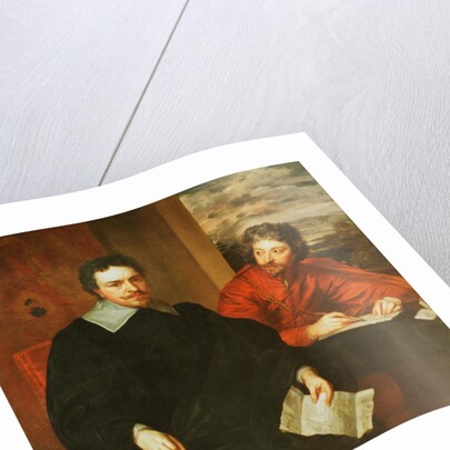 Thomas Wentworth, Earl of Strafford and his Secretary, Sir Philip Mainwaring 1640 by Anthony van (after) Dyck