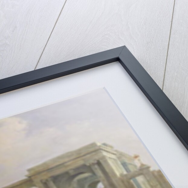 Mr. Massey Stanley with cabriolet and hacks at Hyde Park Corner, 1833 by John E. Ferneley