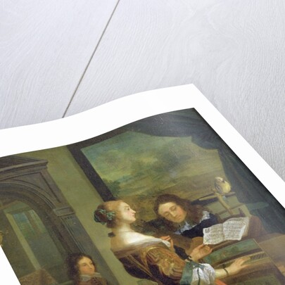 The Music Lesson by Willem van Mieris