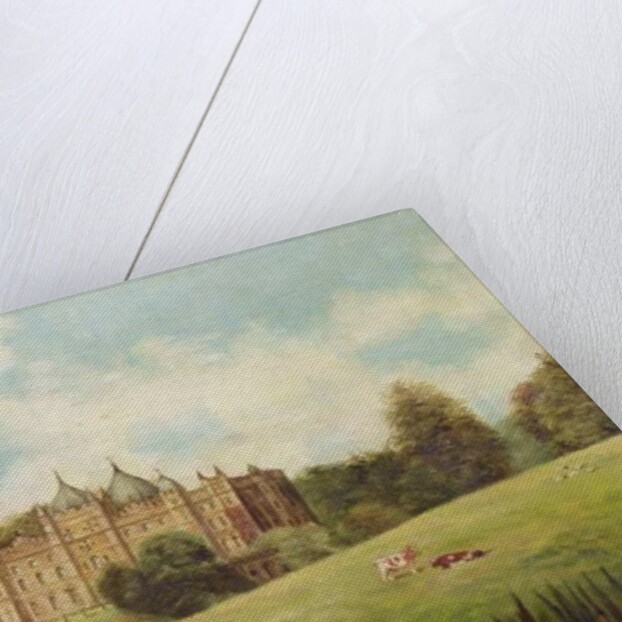 Tong Castle across the Meadows by English School