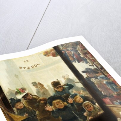 The Toyshop Window by Timoleon Marie Lobrichon