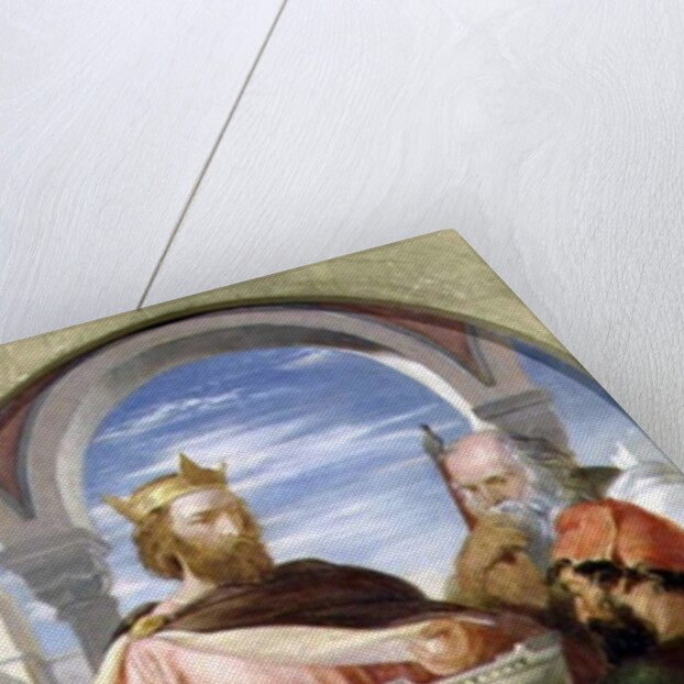 A model for Alfred's Navy, 1851 by John Callcott Horsley